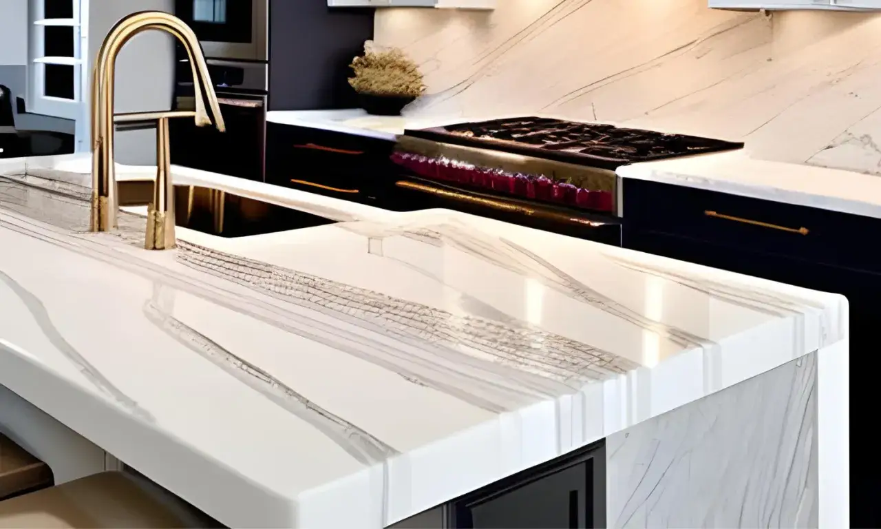 Konglomerat czy spiek kwarcowy - który materiał lepszy do wnętrz?