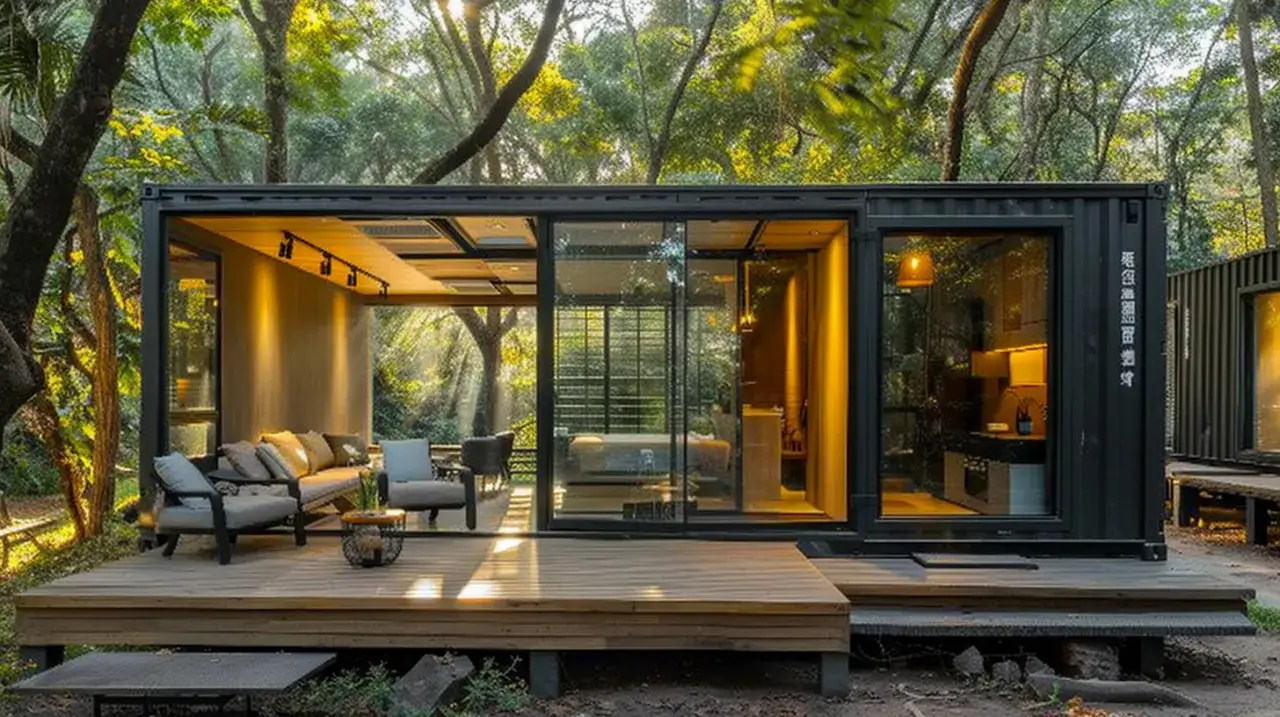 Kontener letniskowy – Praktyczne domki na wakacje: jakie są zalety?