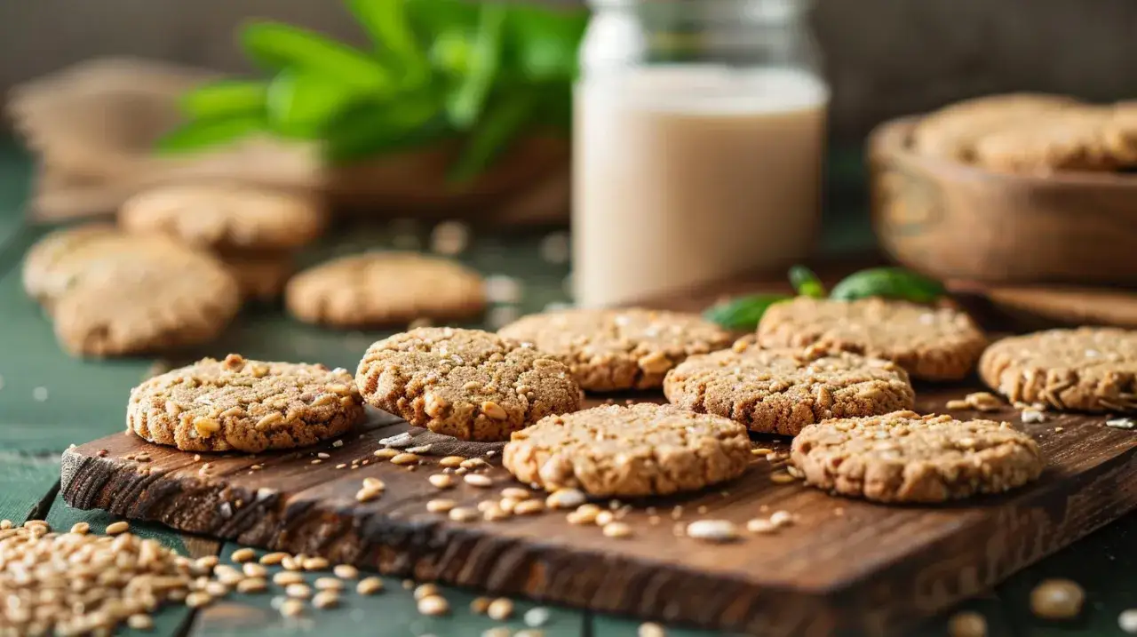 Ciastka z kaszy jaglanej i manny - Zdrowa przekąska dla każdego łasucha