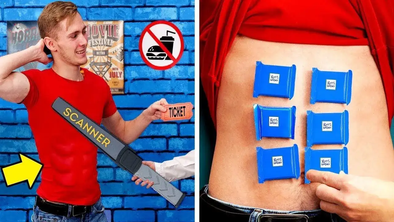 Jak przemycić jedzenie do kina i nie zostać przyłapanym na tym