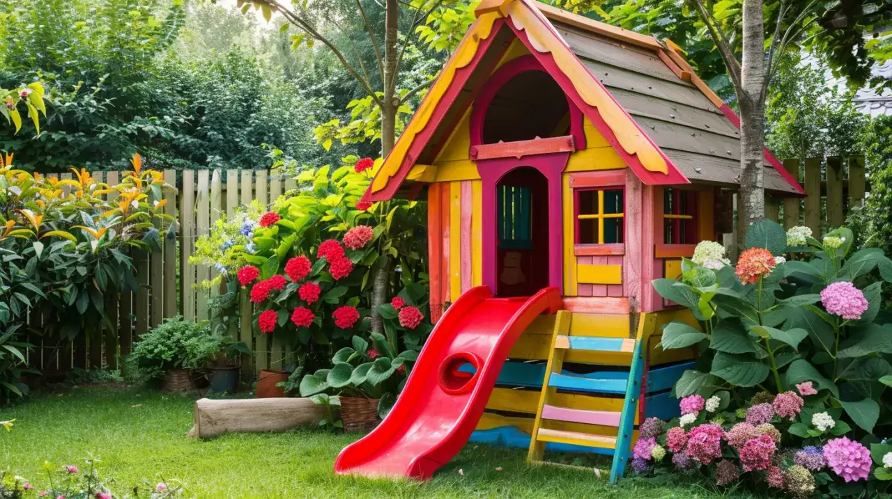 Jak zrobić domek ze zjeżdżalnią do ogrodu: praktyczny poradnik