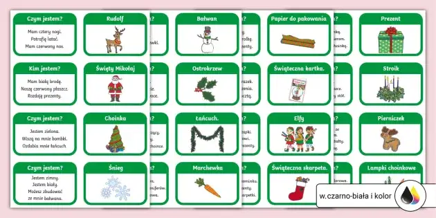 Zagadki o świętach: zabawne i pouczające zadania dla dzieci