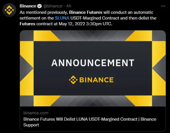 Luna na Binance: Szokujące powody, dlaczego nie kupisz jej już teraz
