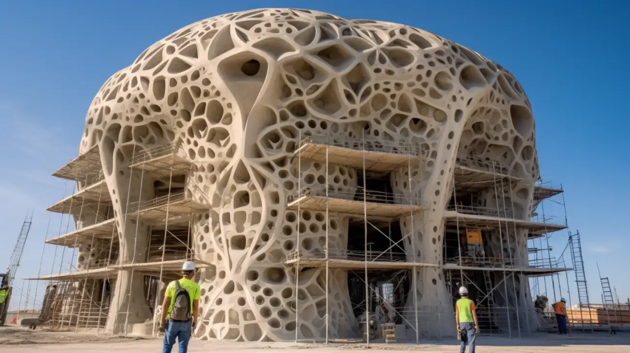 Największy budynek w Europie wydrukowany w 3D: niezwykłe tempo pracy
