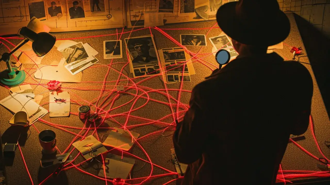 Klub Detektywów - analiza gry planszowej z elementami detektywistycznymi.