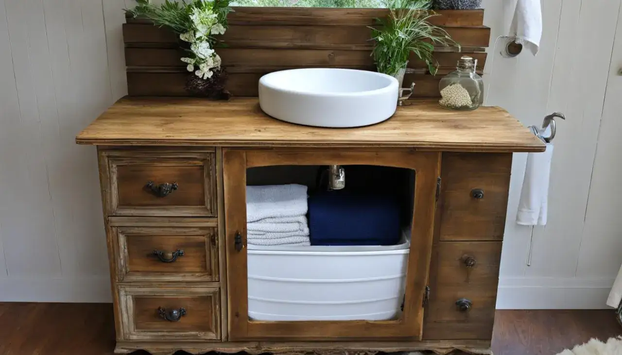 Z czego zrobić szafkę pod umywalkę: 5 prostych kroków DIY