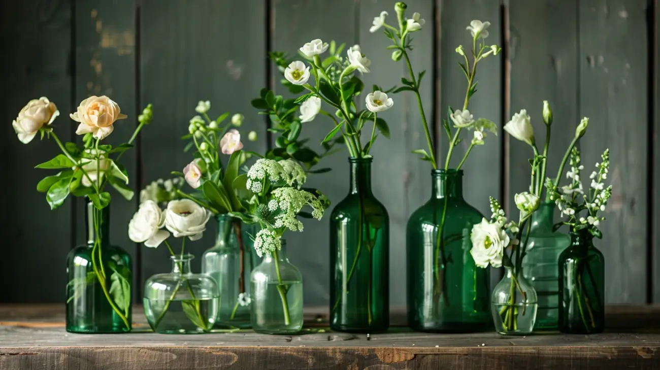 Butelkowa zielen stylizacje: Inspiracje na każdą okazję