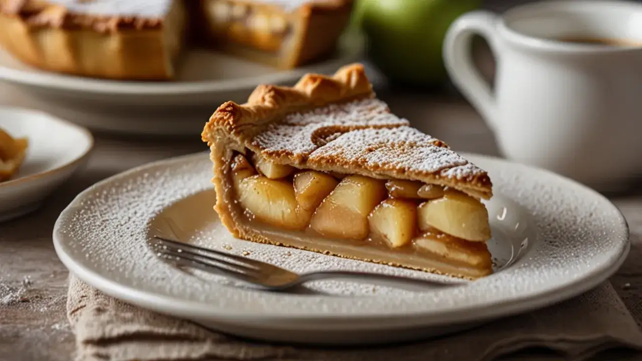 Jak zrobić szarlotkę z połówkami jabłek na serku homogenizowanym?