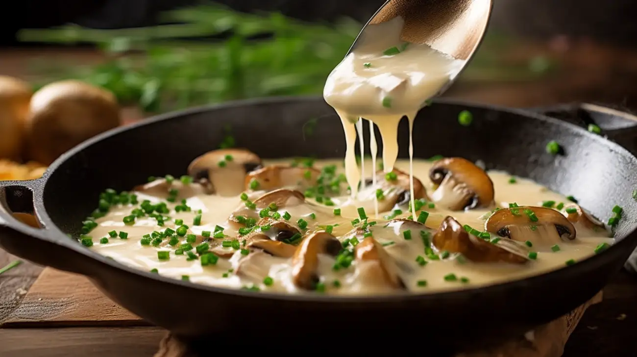 Sos z Mrożonych Grzybów ze Śmietaną - Pyszny i Prosty Przepis