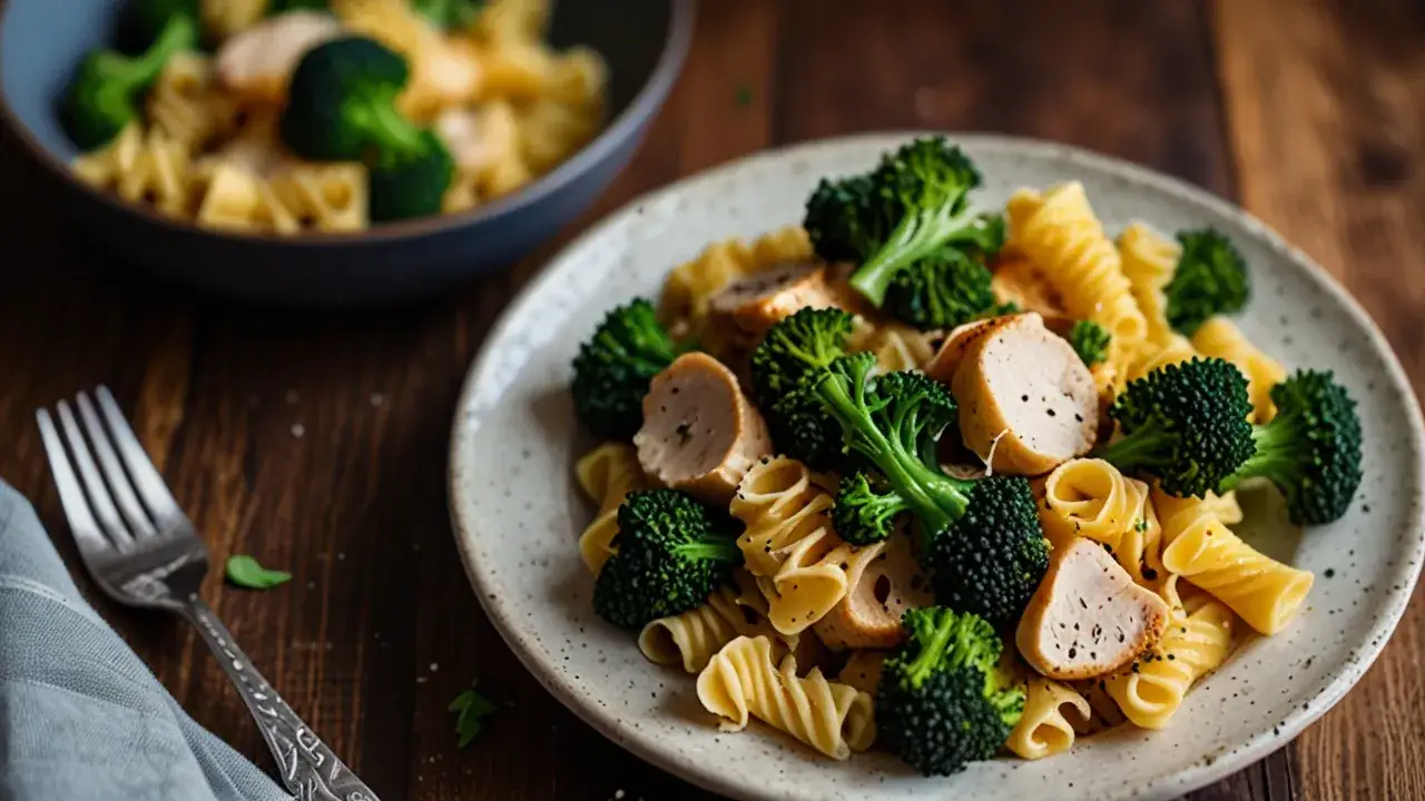 Makaron kokardki z kurczakiem i brokułami: Sprawdź ten przepis