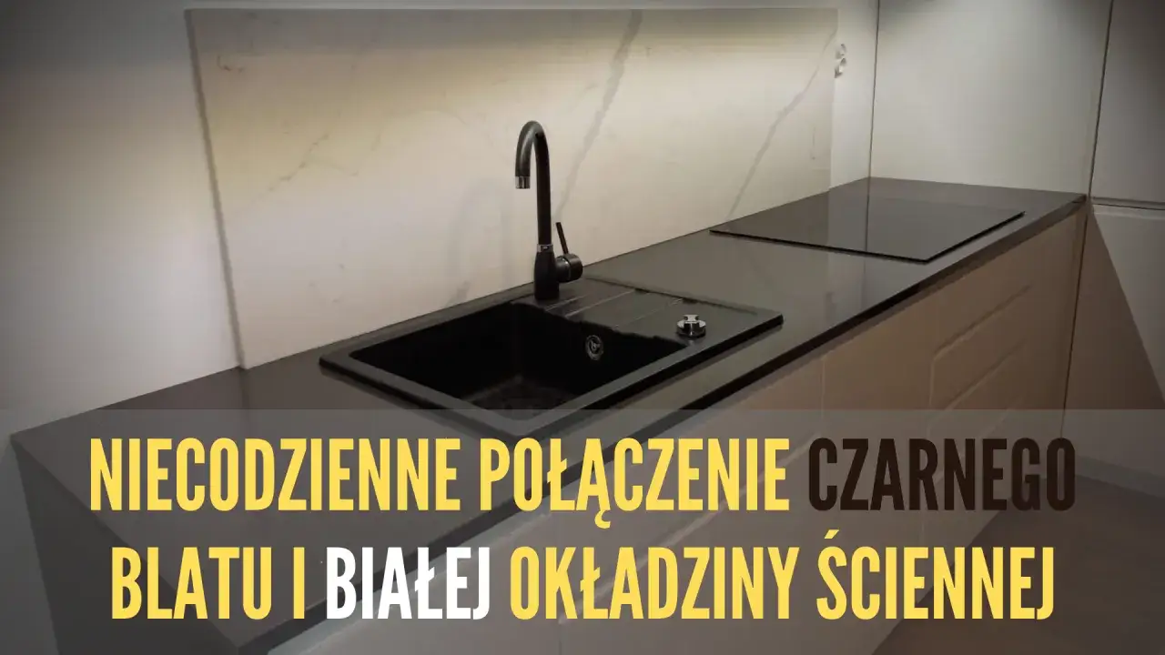 Czarny blat konglomerat – trwałość, elegancja i najlepsze ceny