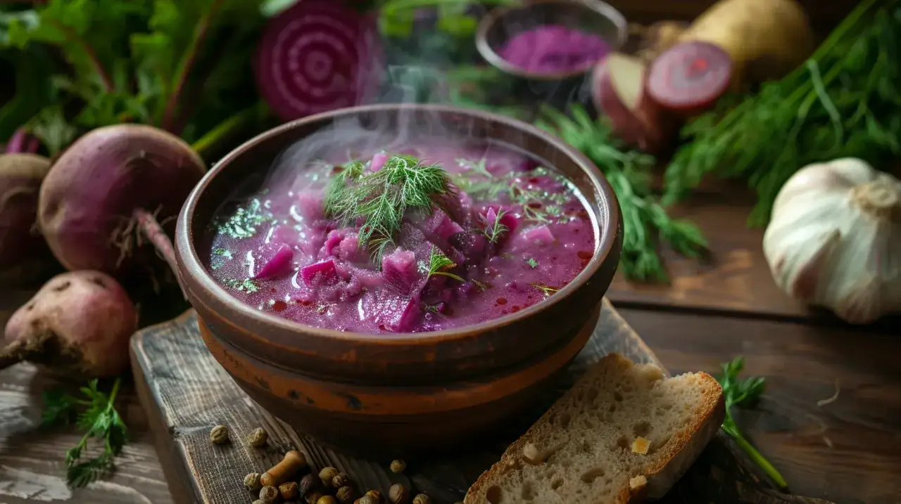 Barszcz ukraiński w wersji wege: Oto przepis na pyszną roślinną zupę