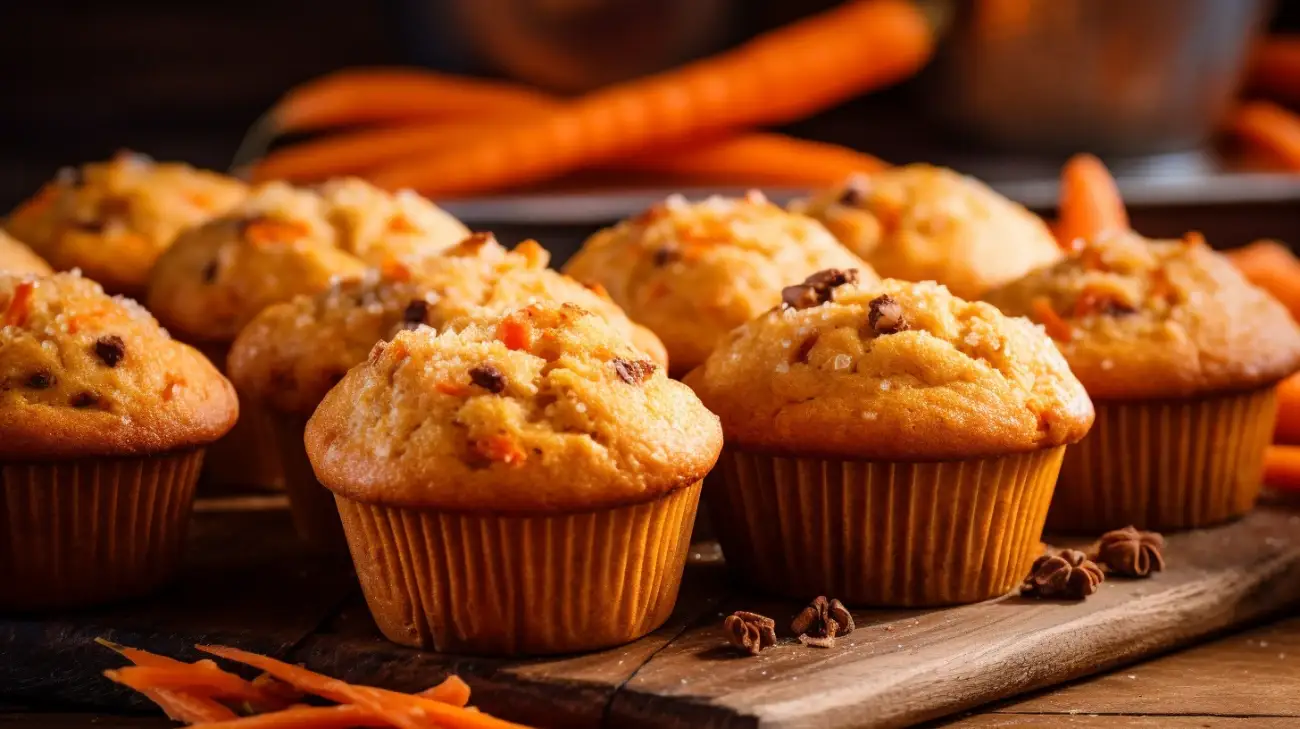 Zdrowe Muffinki Marchewkowe - Babeczki Fit z Marchewką