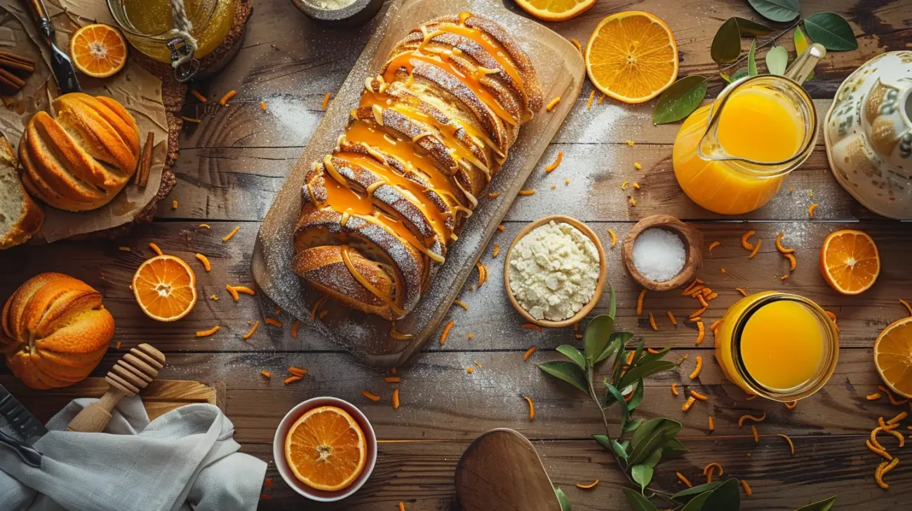 Babka z sokiem z pomarańczy - idealna na letni podwieczorek