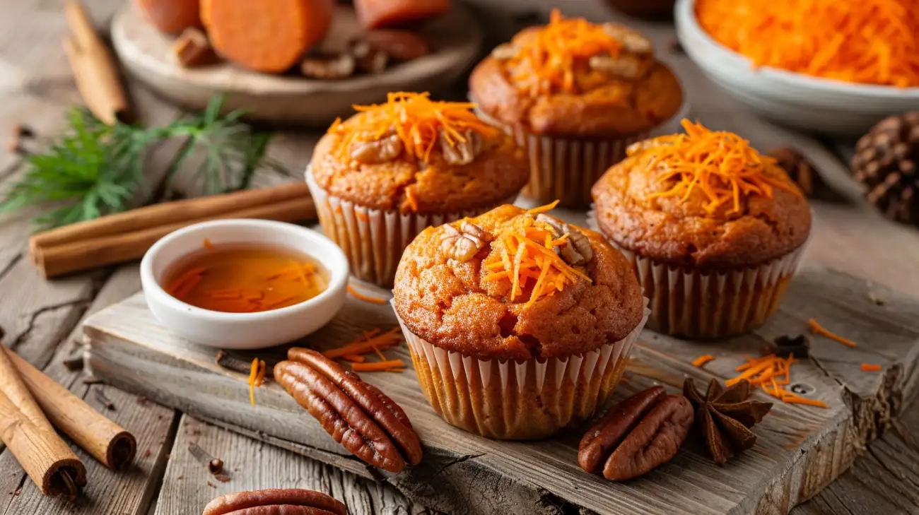 Fit babeczki marchewkowe - jak upiec zdrową przyjemność