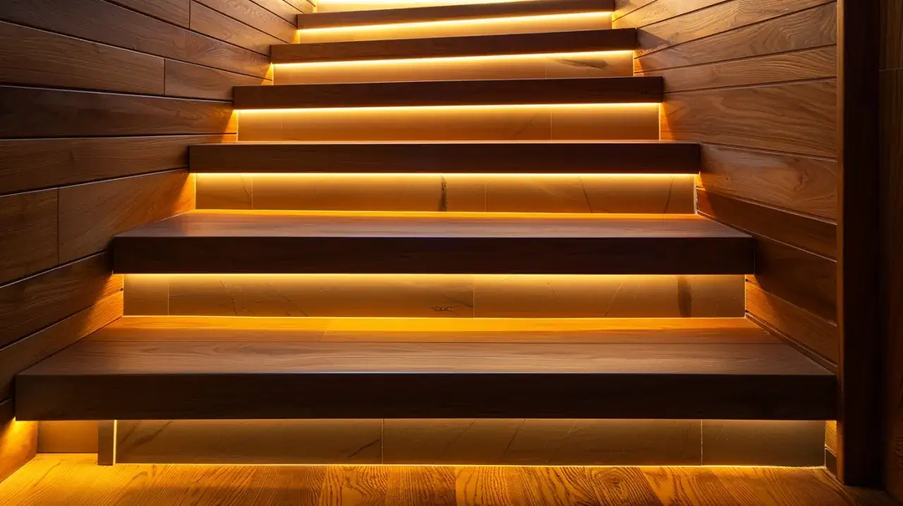 Listwa LED na schody – Bezpieczne i stylowe oświetlenie: jak zainstalować?