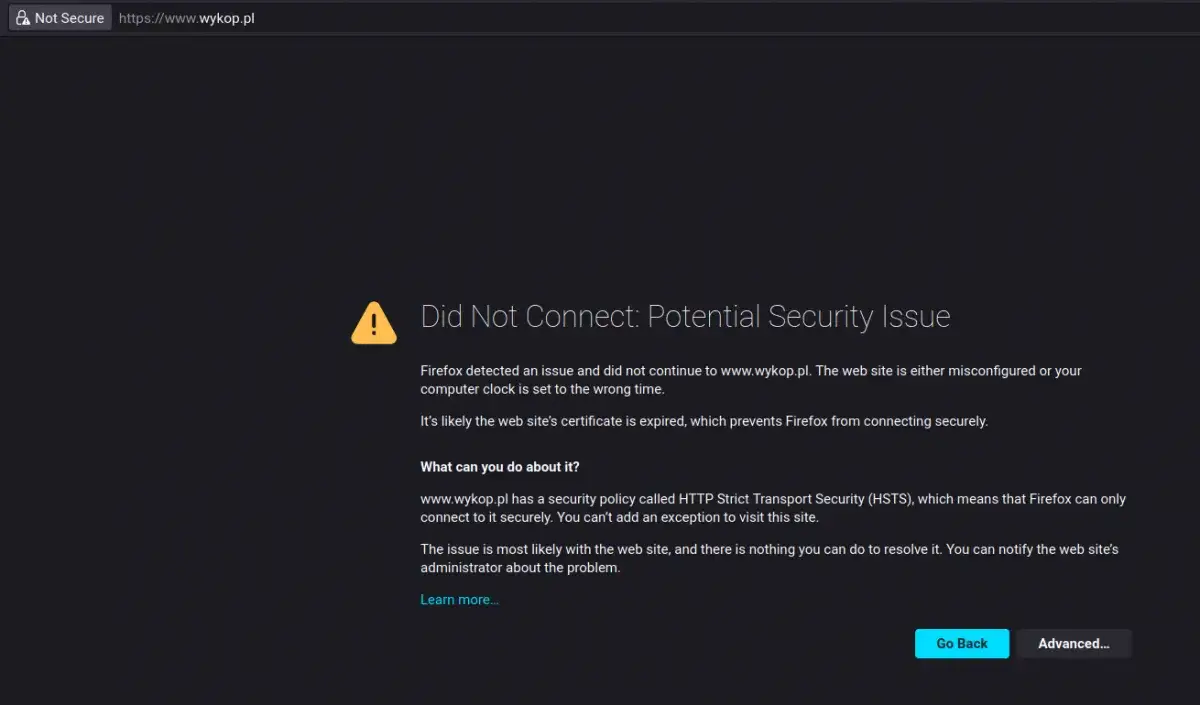 Wykop nie działa? Sprawdź problemy i rozwiązania dla użytkowników