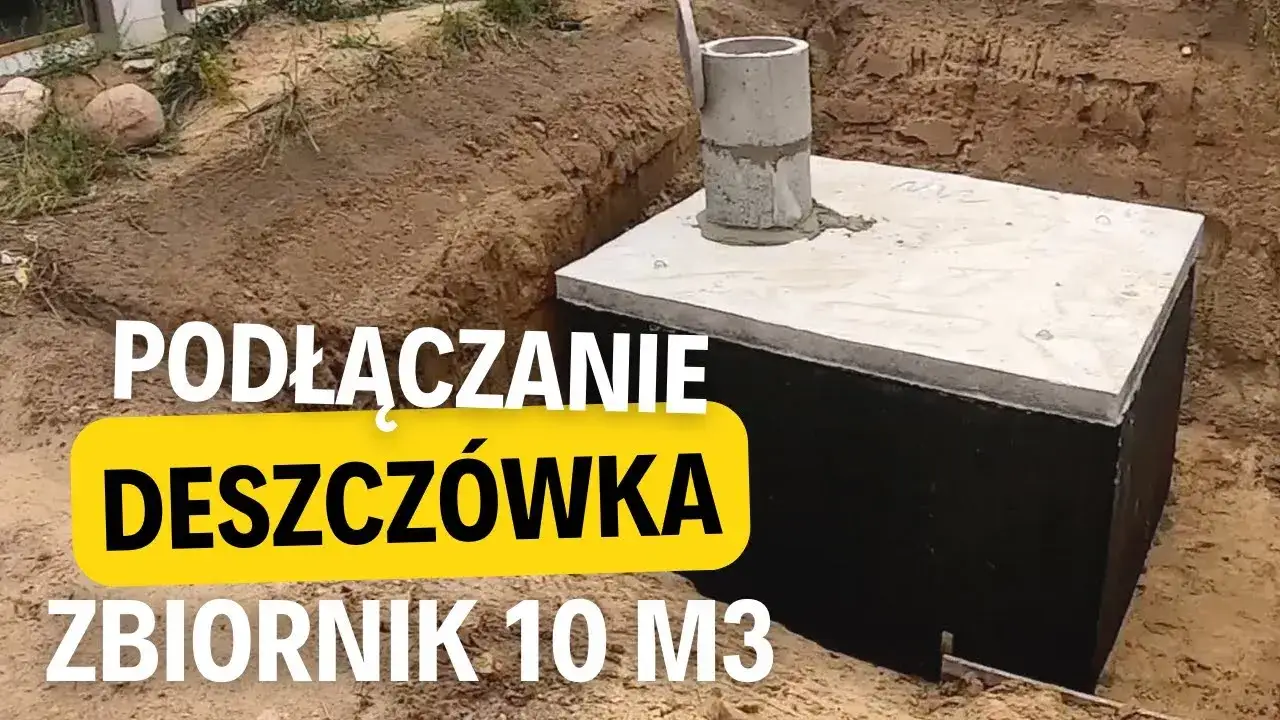 Montaż zbiornika na deszczówkę - jaki VAT zapłacisz i dlaczego?