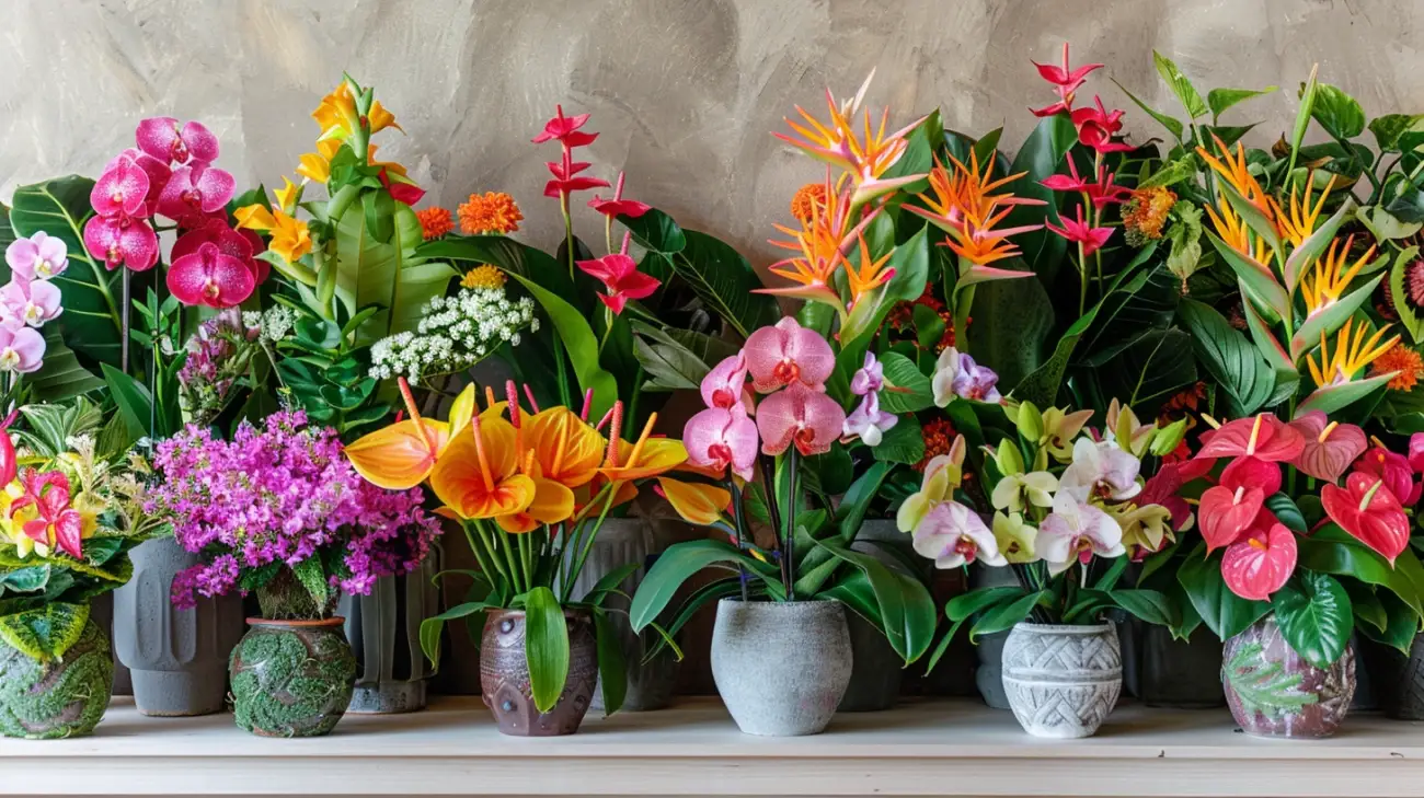 Tropikalne kwiaty doniczkowe: egzotyka w Twoim domu