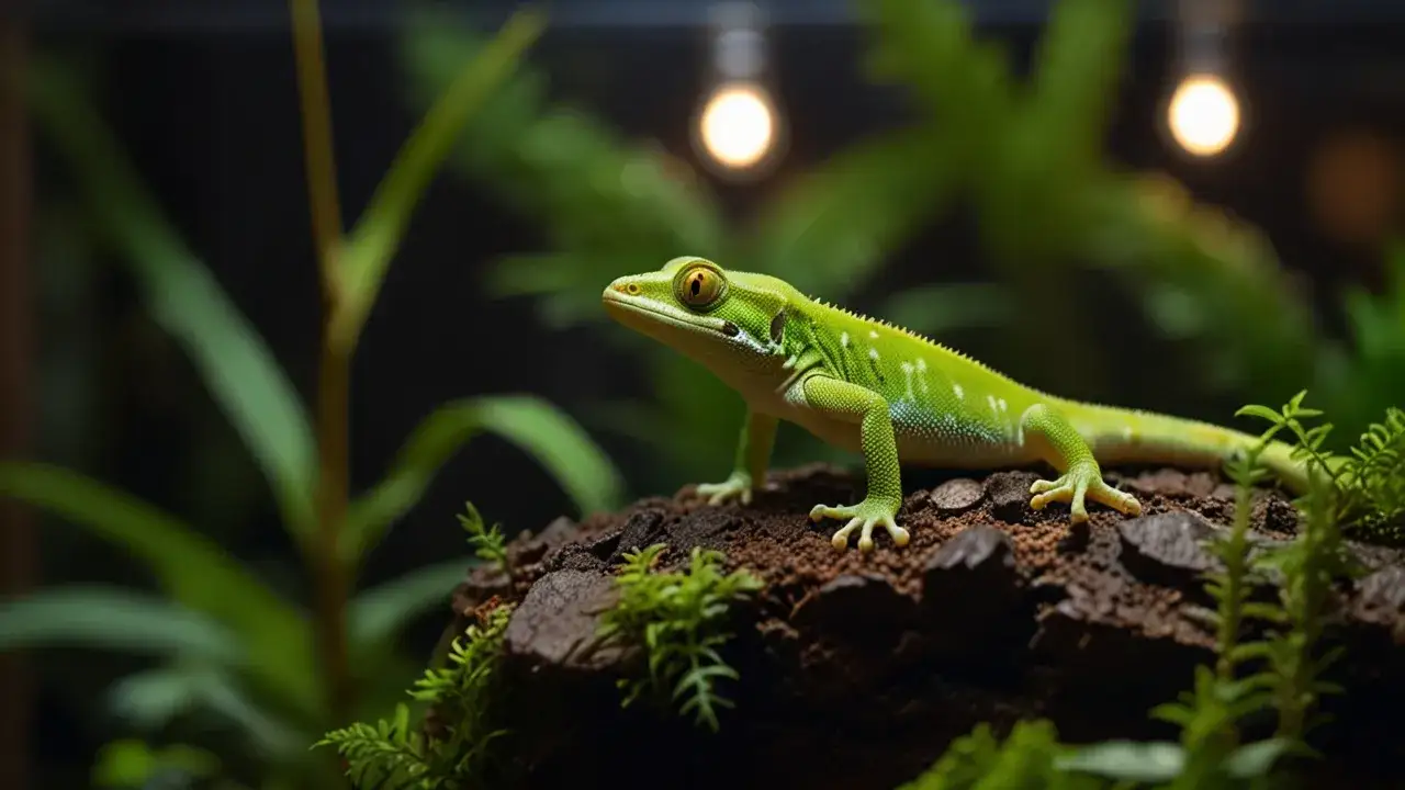 Zielony gekon: Jakie warunki hodowlane są dla niego najlepsze?