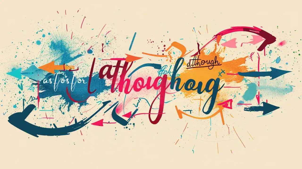 Wyrażenia z "chociaż" i "jeśli chodzi o" po angielsku - pełny przewodnik użycia