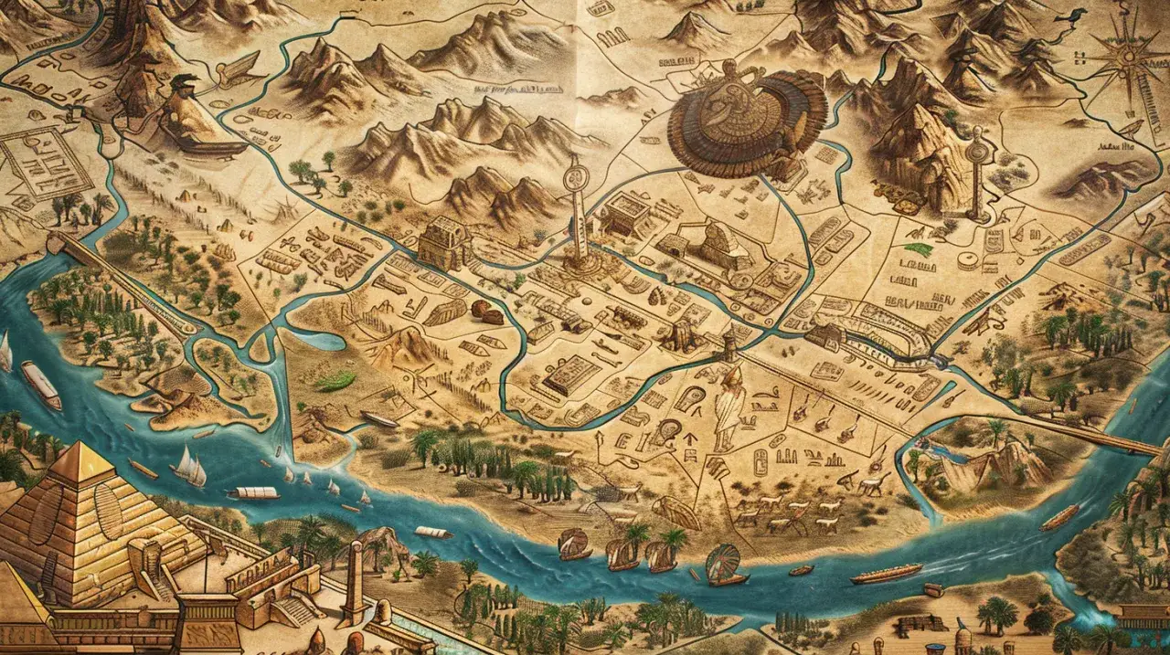 Assassins Creed Origins mapa: Odkryj sekrety starożytnego Egiptu