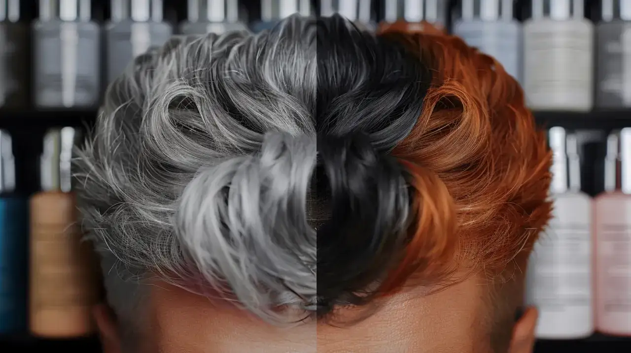 Farba dla mężczyzn: Jak naturalnie ukryć siwe włosy?