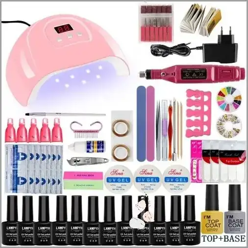 Jak prawidłowo utwardzać hybrydę w lampie LED 48W - porady