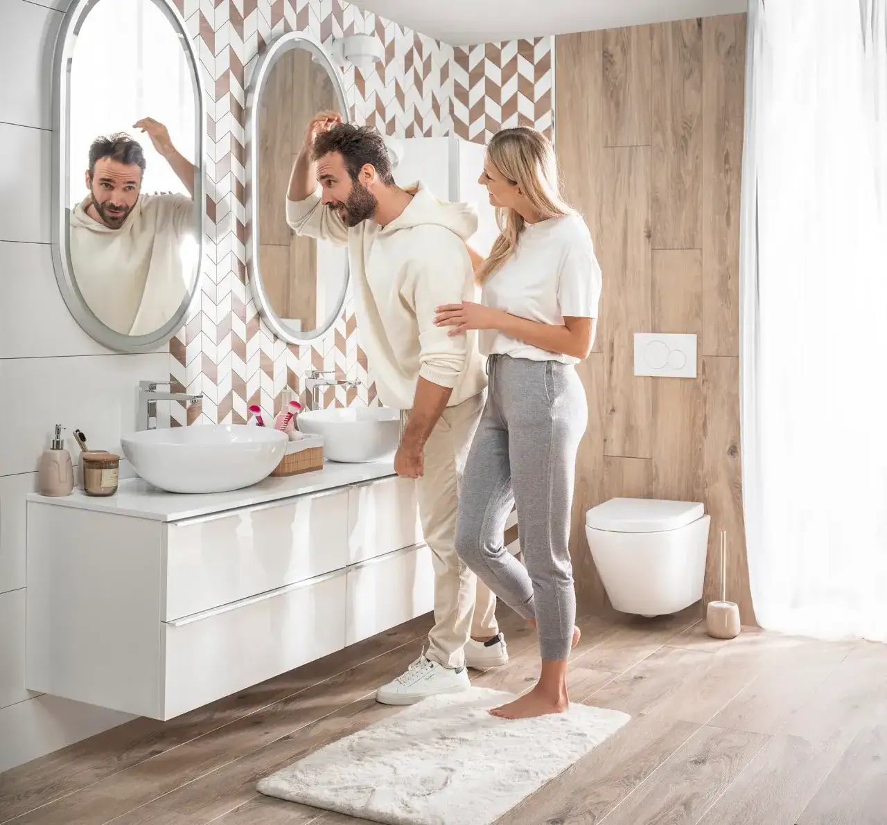 Biała łazienka jakie dodatki? Jak uniknąć sterylności i dodać stylu?