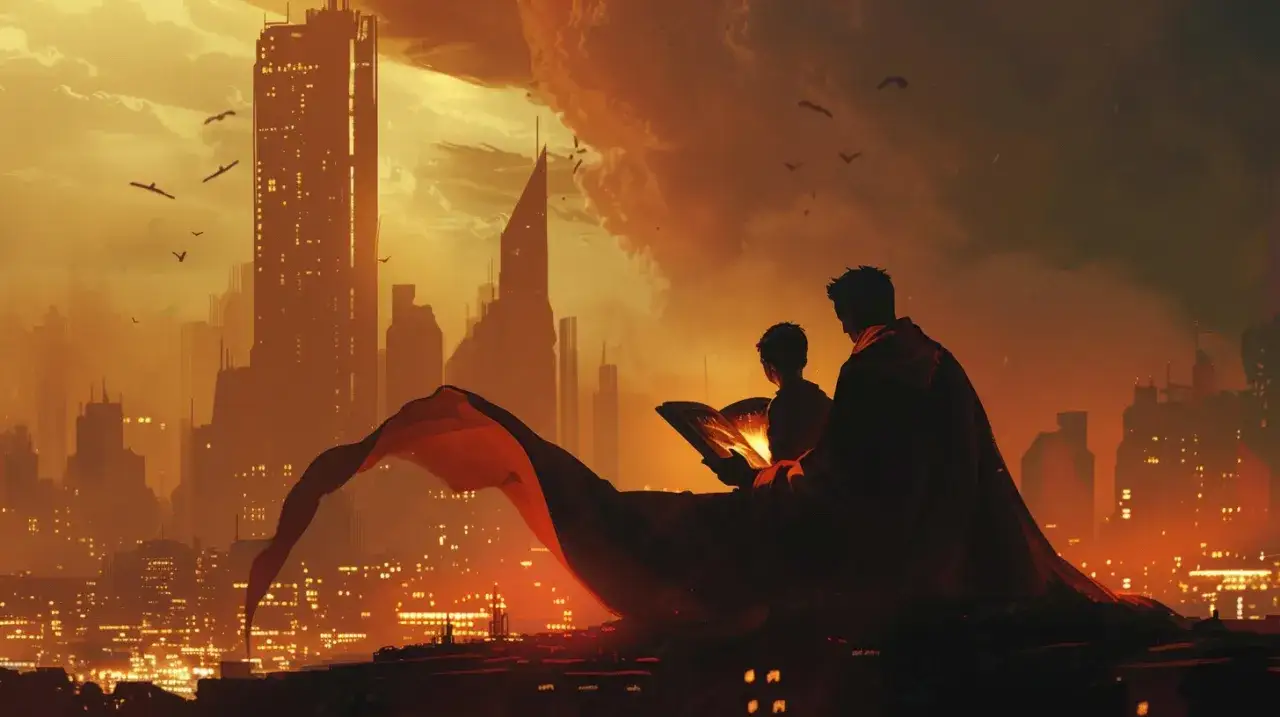 Nocny stróż: Jak postacie z komiksów wpływają na dzieci i dorosłych