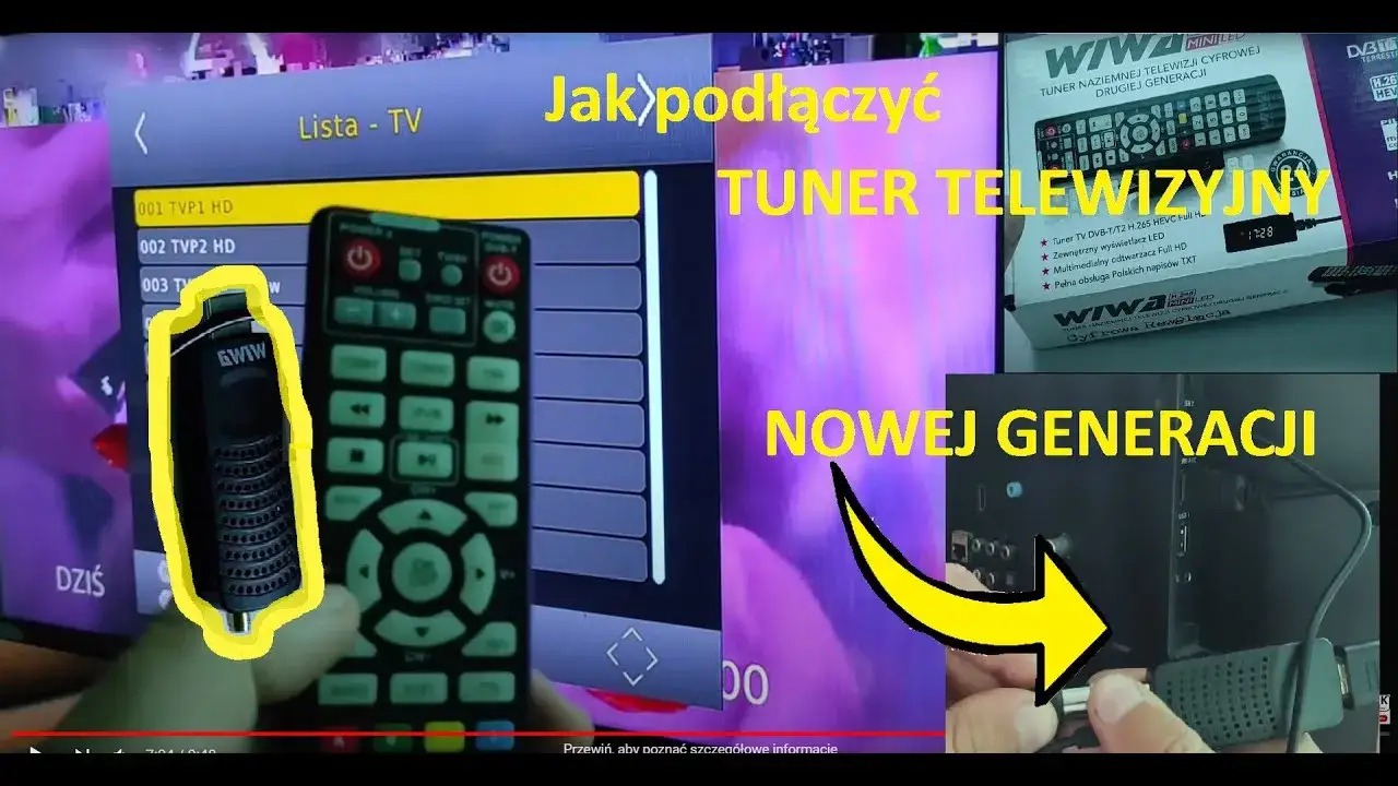 Jak podłączyć tuner DVB-T2: 8 kroków do perfekcyjnego odbioru