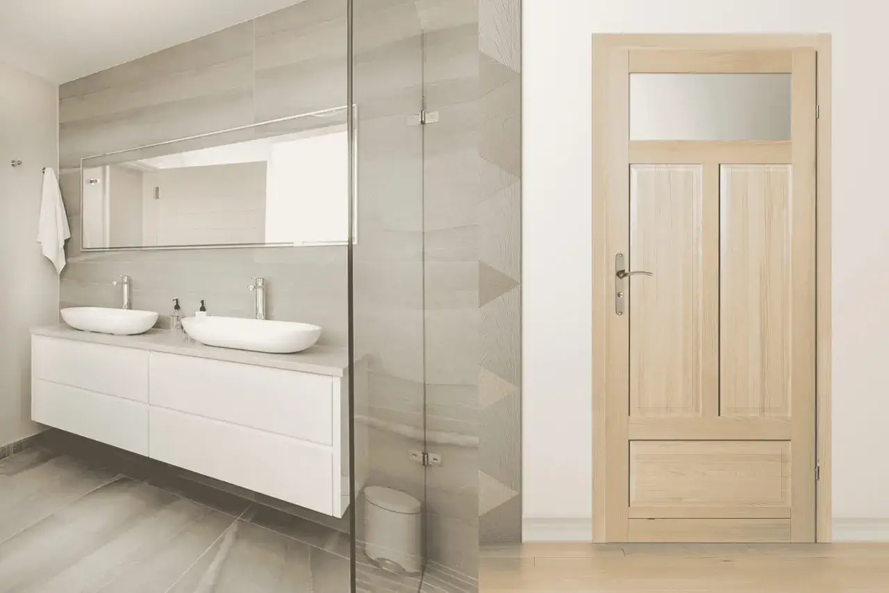 Drzwi do łazienki 70 czy 80 cm – które lepiej wybrać dla wygody?