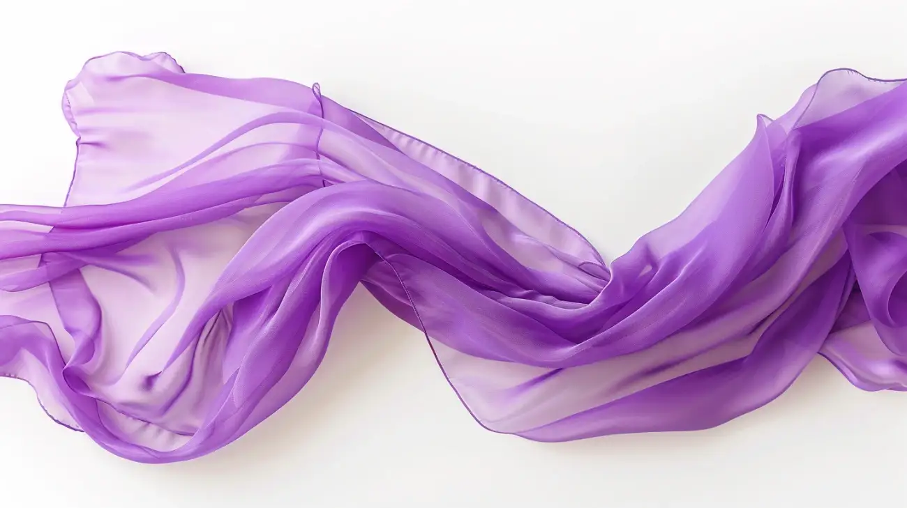 Fioletowa apaszka: kolorowy dodatek dla Twojej garderoby