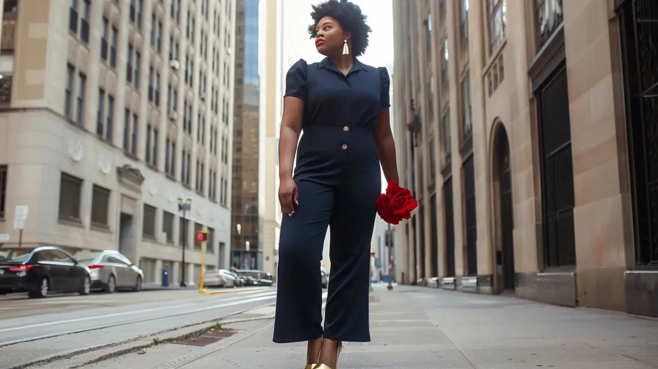 Stylowe kombinezony dla puszystych na wesele – porady