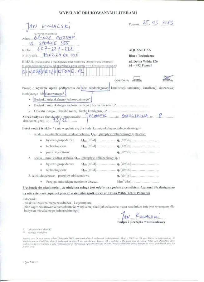 Gdzie złożyć wniosek o przyłącze wody? Kompletny poradnik