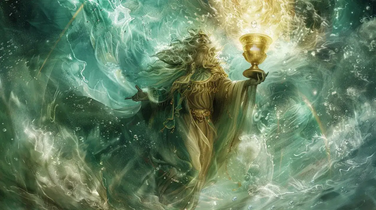 Król Kielichów w tarocie - poznaj znaczenie i interpretację karty