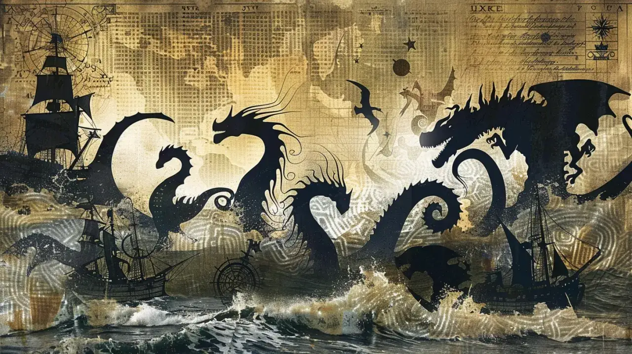 Potwory morskie - legendy i mitologia morska z różnych kultur i regionów