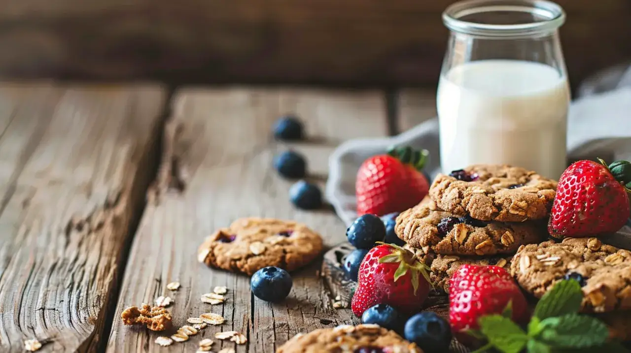 Pyszne i zdrowe ciastka z owocami i otrębami - Wypróbuj nasz sprawdzony przepis!