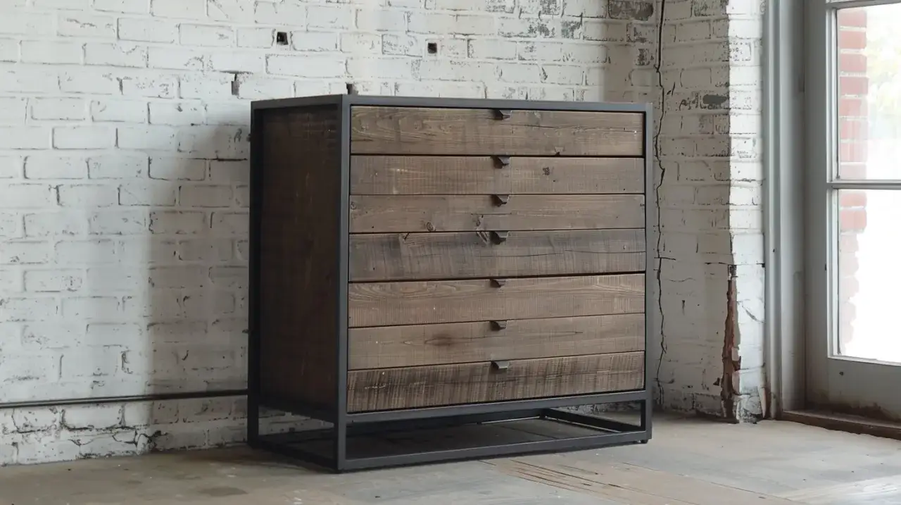 Komoda loft z szufladami – Funkcjonalność i wyjątkowy design