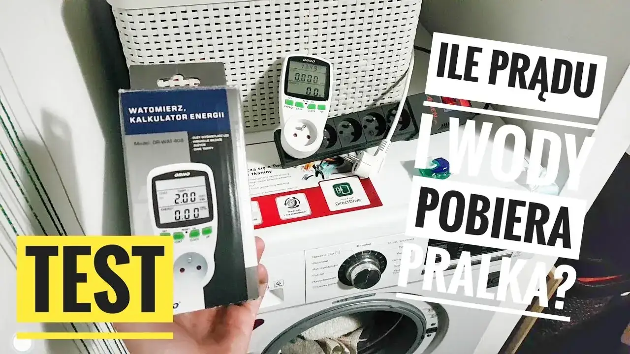 Ile prądu pobierze pralka? Sprawdź, jak zaoszczędzić na rachunkach