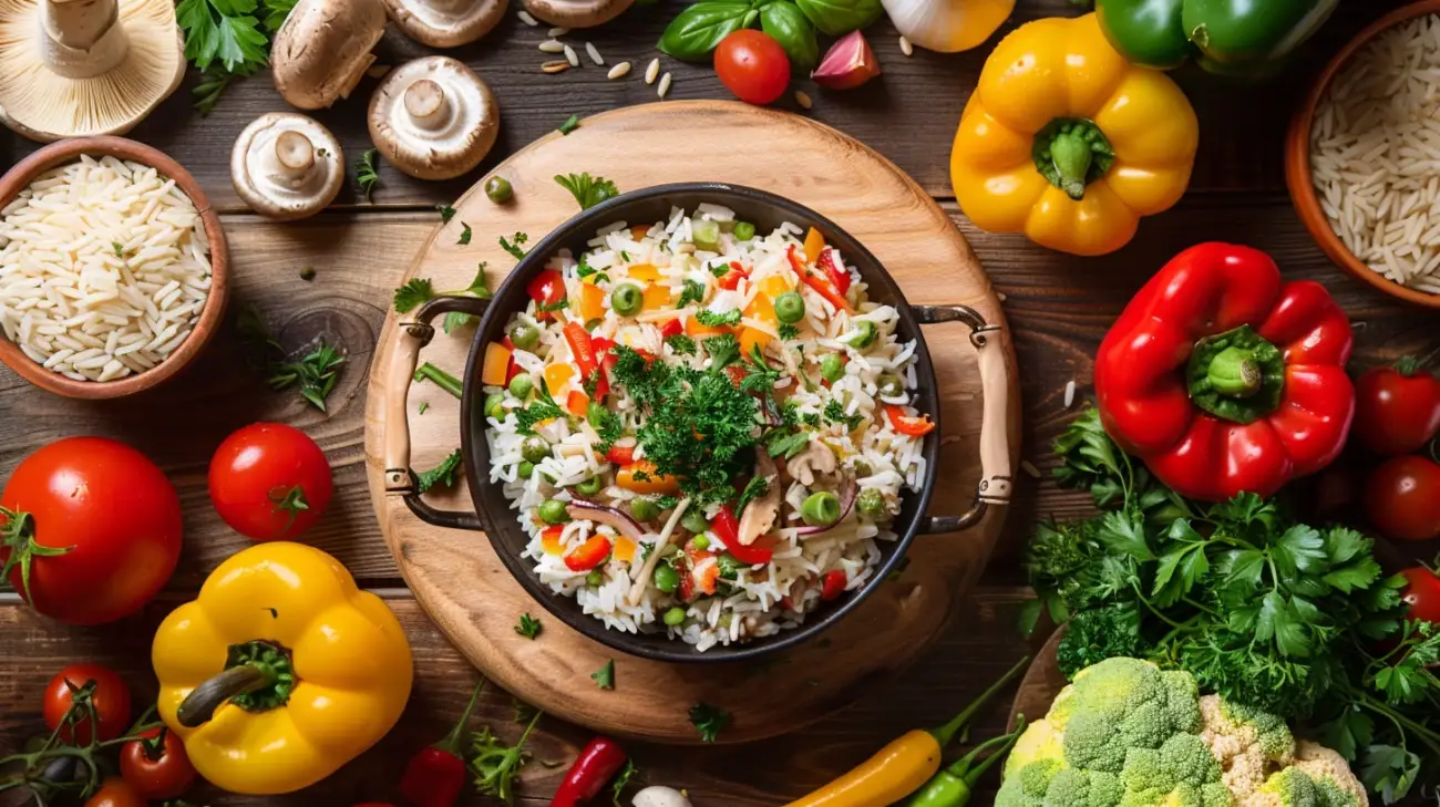 Czy wykwintne dania jednogarnkowe z ryżem są pyszne i sycące?