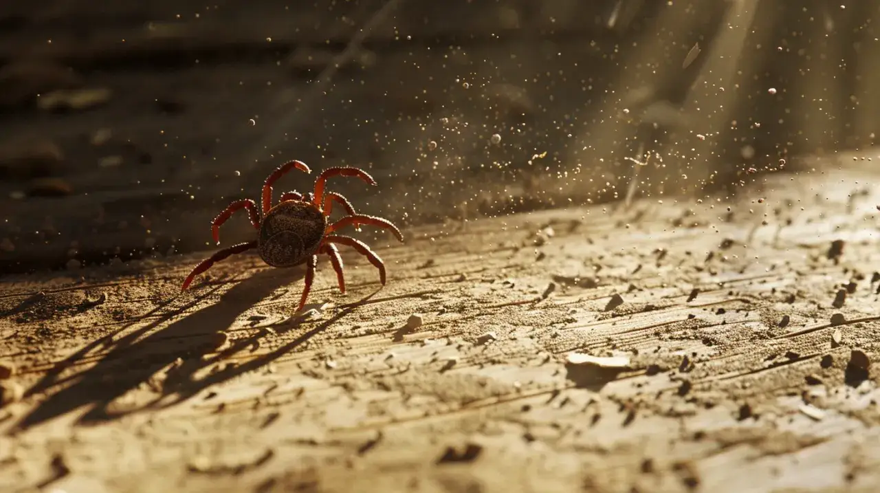 Kleszcz i kurz na podłodze - znaczenie we śnie według sennika