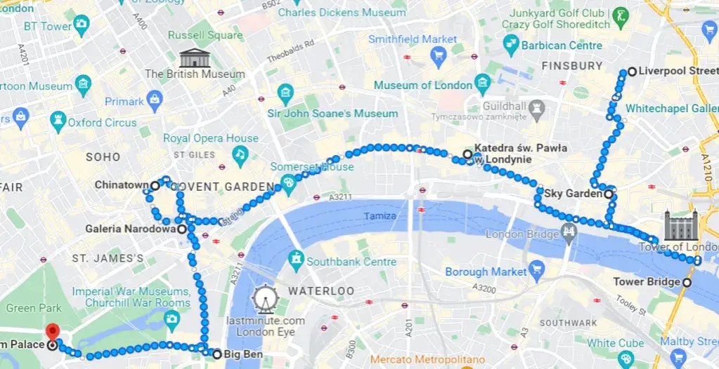 Jednodniowa wycieczka do Londynu: plan, atrakcje i porady