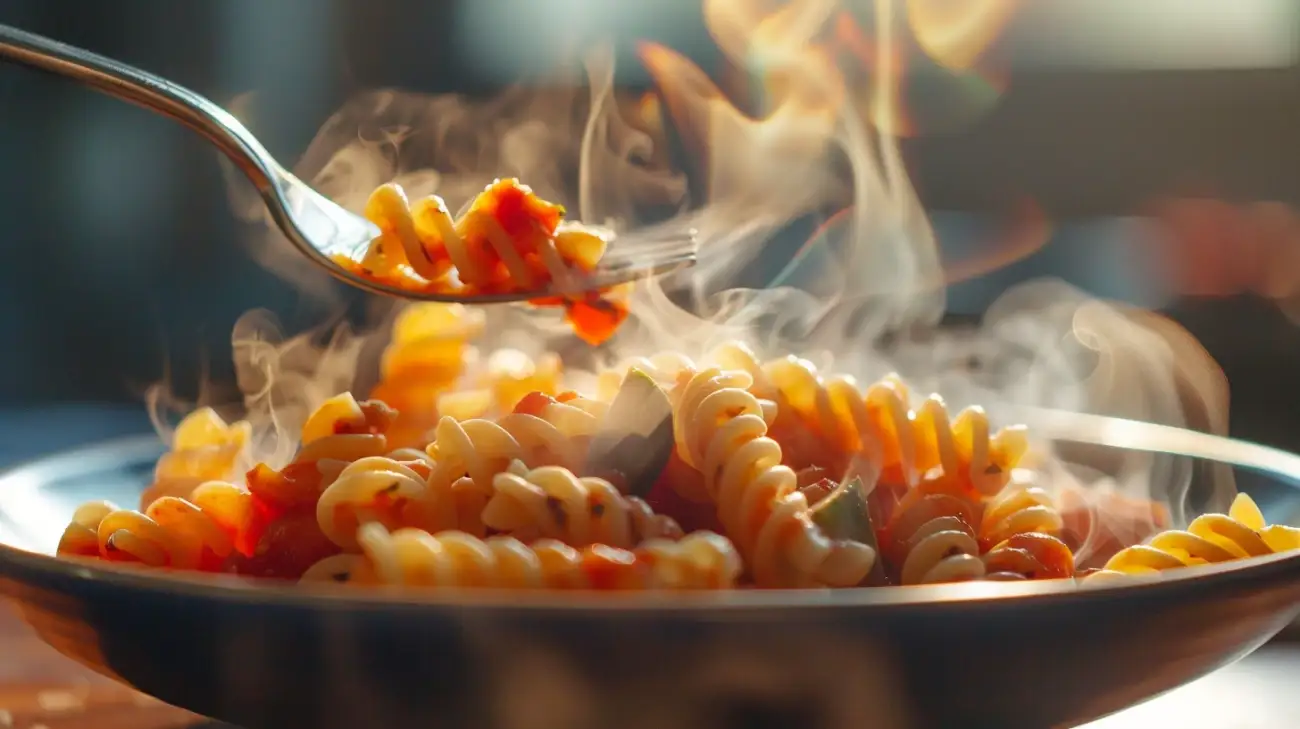 Makaron z warzywami mrożonymi: Szybki i zdrowy obiad w 15 minut 