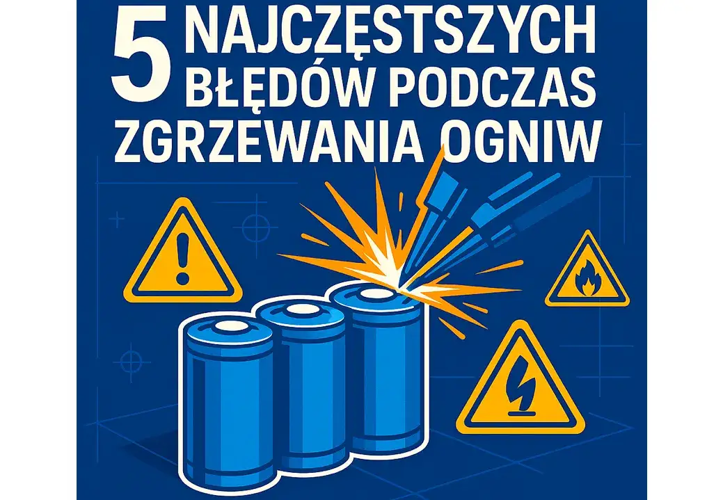 5 błędów, które możesz popełnić używając zgrzewarki do ogniw – i jak ich unikać