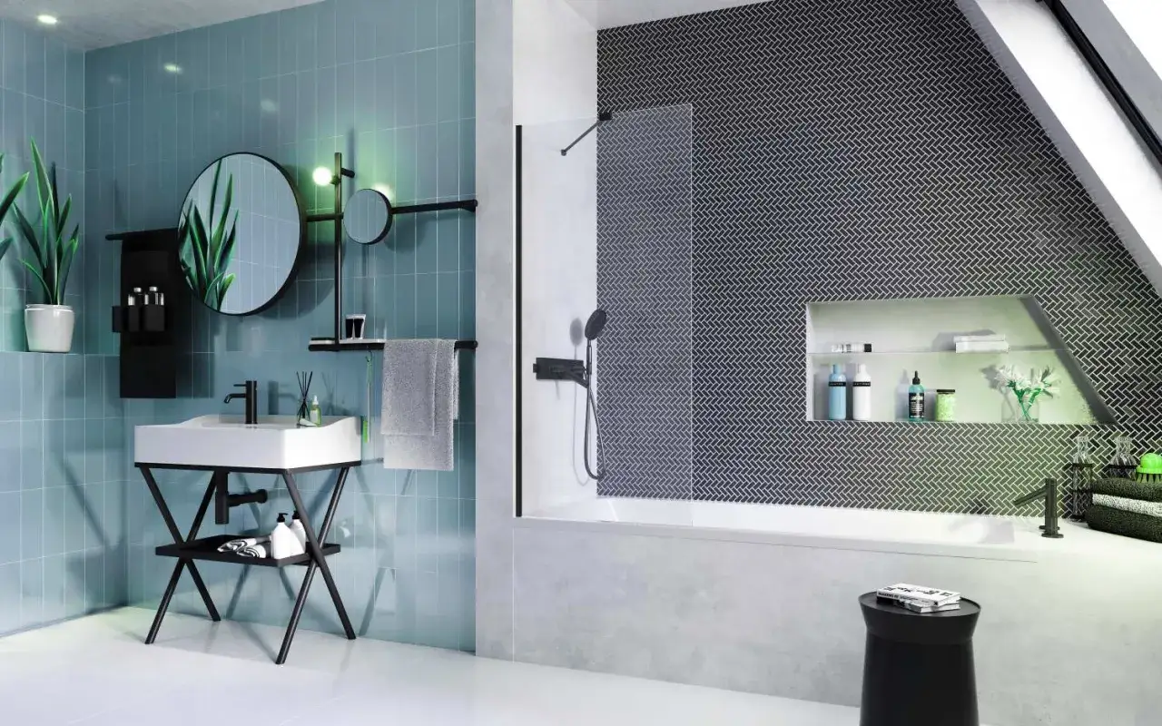 Niebieska łazienka jakie dodatki - jak stworzyć idealny wystrój