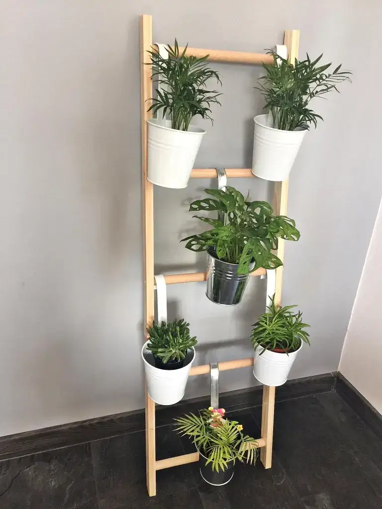 Jak zrobić kwietnik drewniany drabinkę: instrukcja krok po kroku