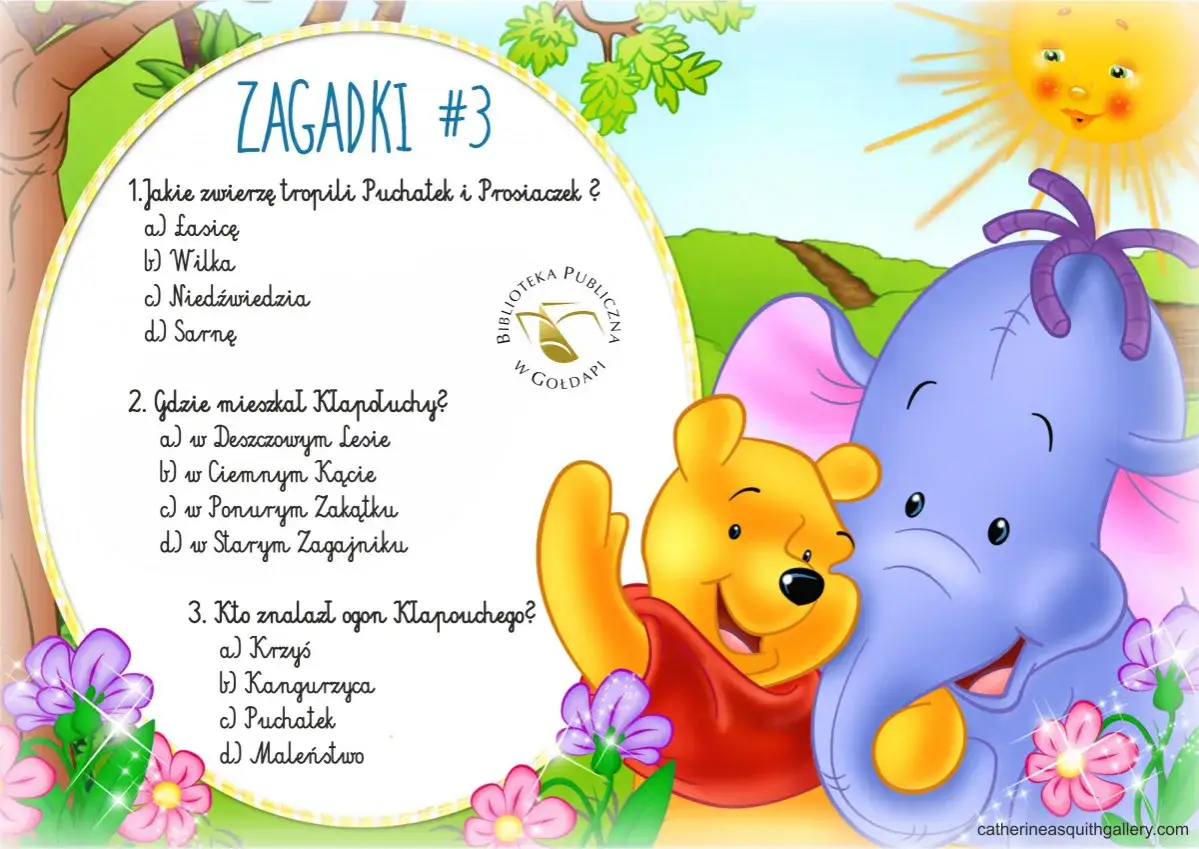 Zagadki o Kubusiu Puchatku, które rozwiną kreatywność Twojego dziecka