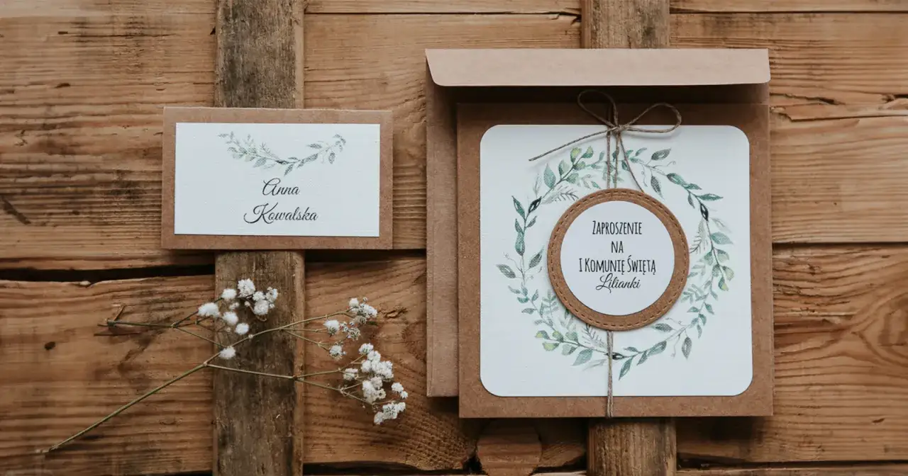 Jak wypisać zaproszenie na komunię - eleganckie wzory i porady