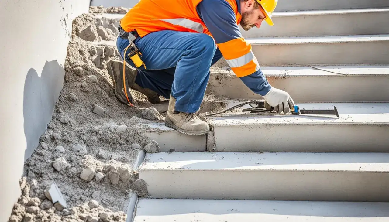 Jak nadlać schody: 6 kroków do perfekcyjnej renowacji betonu